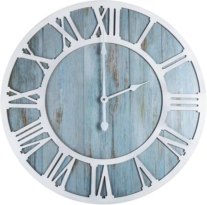 1st owned Wall Clocks for Living Room Decor, Round Silent Non Ticking, Modern - Image 7