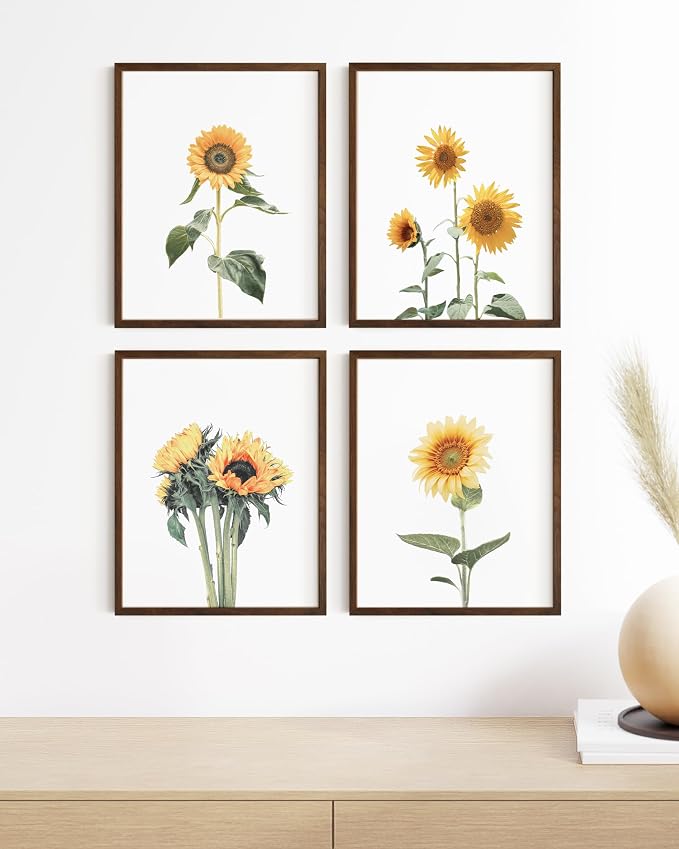 HAUS AND HUES Sunflower Set Collage 16x20 - Image 5