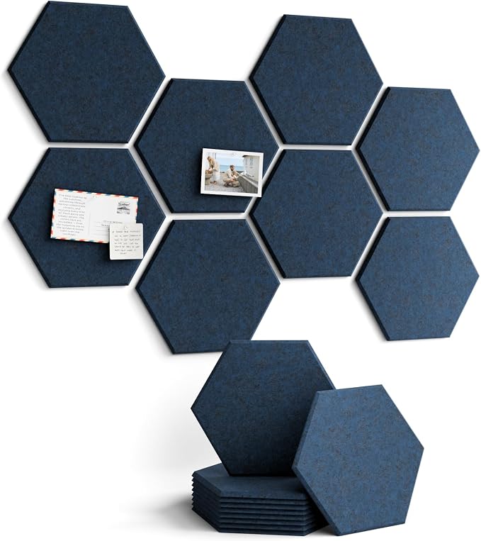 Fluxynara Hexagon Cork Board Alternative by FLUXYNARA