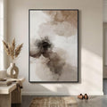 Extra Large Framed Neutral Abstract Wall Art by Cuspin
