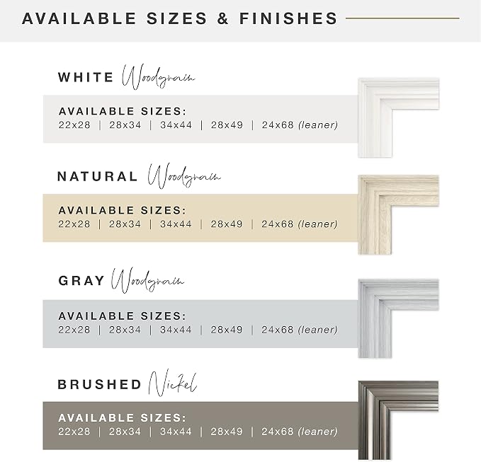 MCS Ezra 28.66x49.66 Large Wall Mirror, Vertical & Horizontal Wall Hanging - Image 5