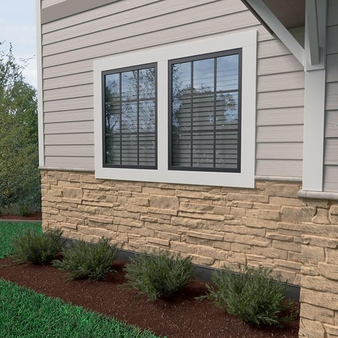EverStone Acadia Ledge Faux Stone Panel, Ocean Floor Color - Image 10