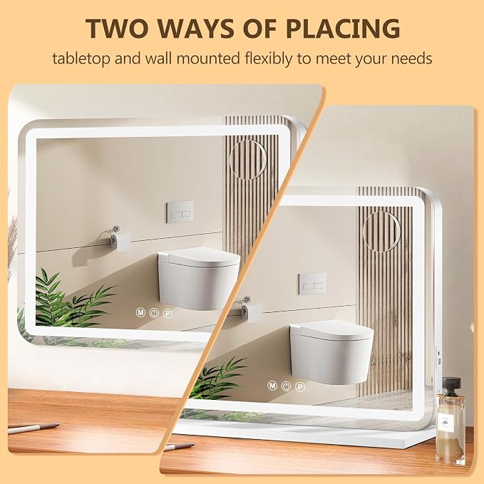 Ratsamee 28" x 20" Vanity Mirror - Image 5
