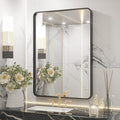 TETOTE Black Framed Mirrors for Bathroom, 2 Inch Thick Frame 22 x 30 Inch by TETOTE