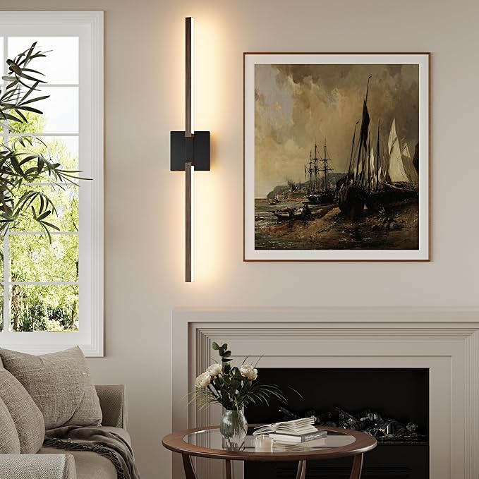 Rayogale 32 Inch Rechargeable Battery Operated Wall Sconce Set 2, 8000mAh - Image 7