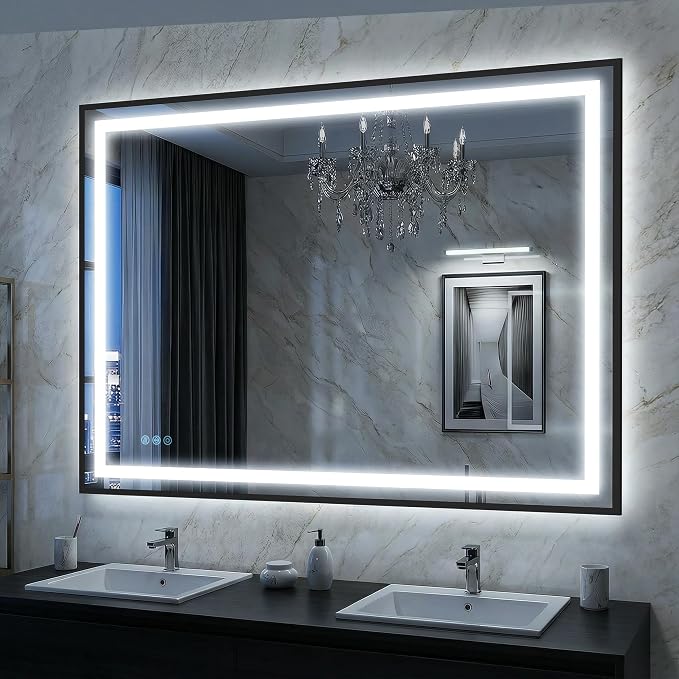 Antok 48X36 LED Bathroom Mirror - Image 2