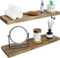 BGMG 30 inch Distressed Walnut Floating Shelves by BGMG