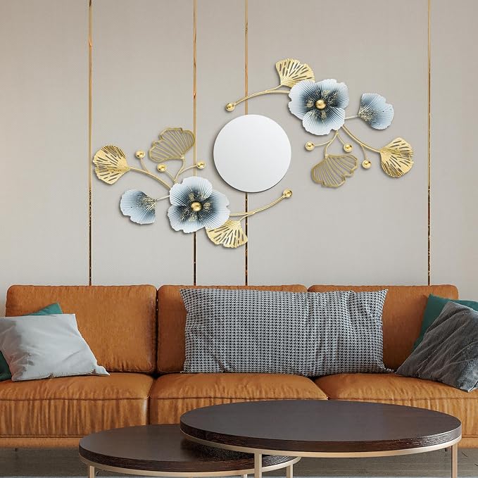Tandefio 3 Pcs Metal Decorative Wall Mirrors - Image 3