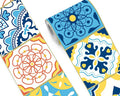 FLFK Wallpaper Border Tile Stickers Peel and Stick Wall Border by FLFK