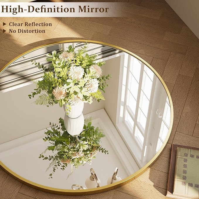 XRAMFY 40 Inch Round Mirror - Image 6