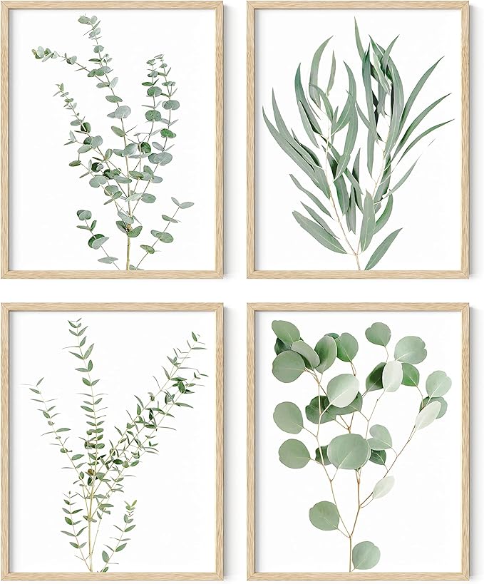 HAUS AND HUES Botanical Plant Wall Art Prints by HausandHuesArtPrints