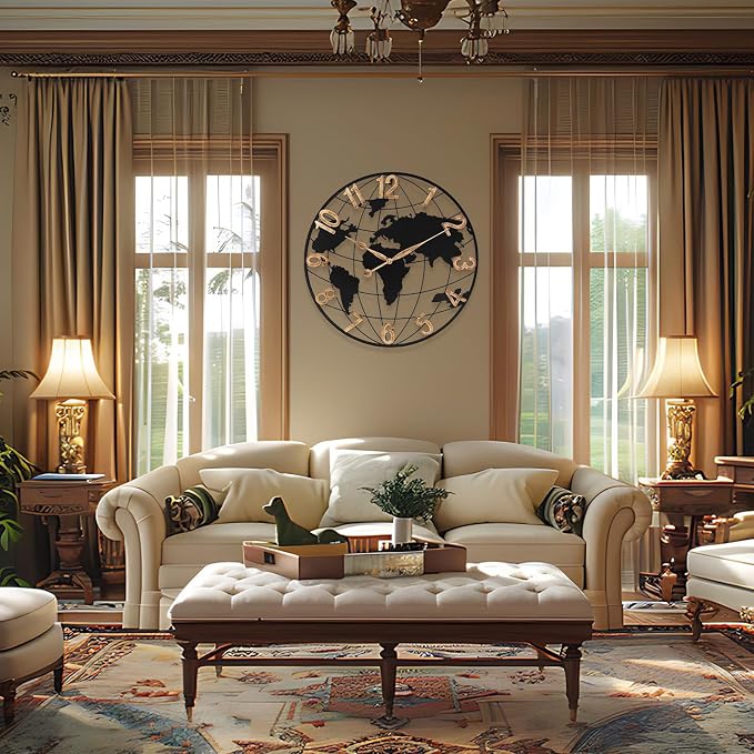 30 Inch Extra Giant Large Wall Clock Oversized, Living Room, Dining Room Decor - Image 3