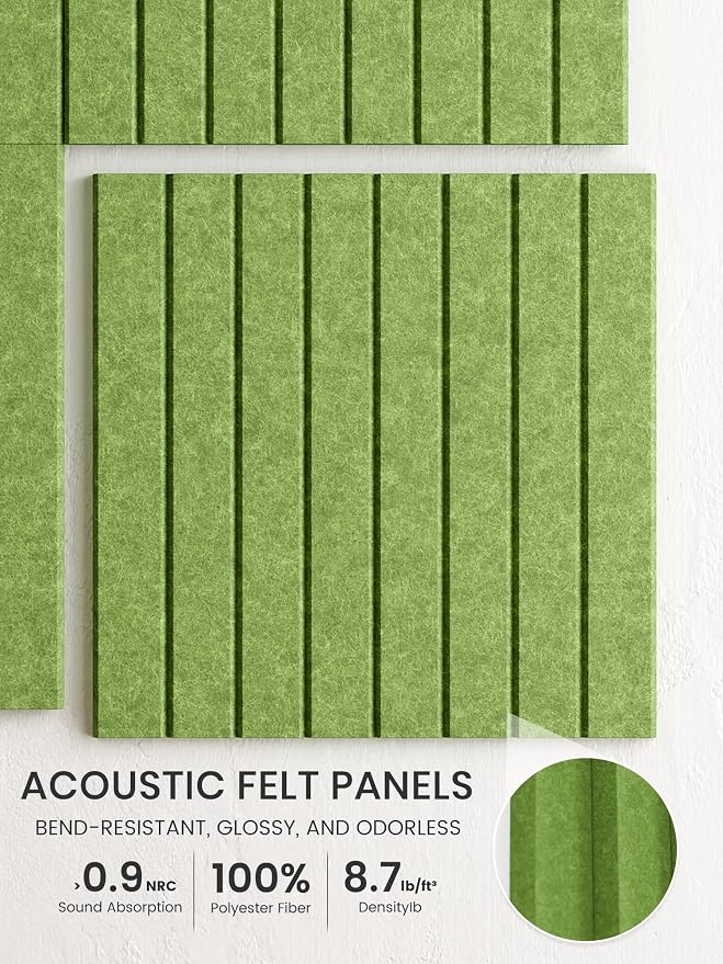 Bumusty Large Cork Board Alternative-36 x 24" Felt Bulletin Board Tiles - Image 3