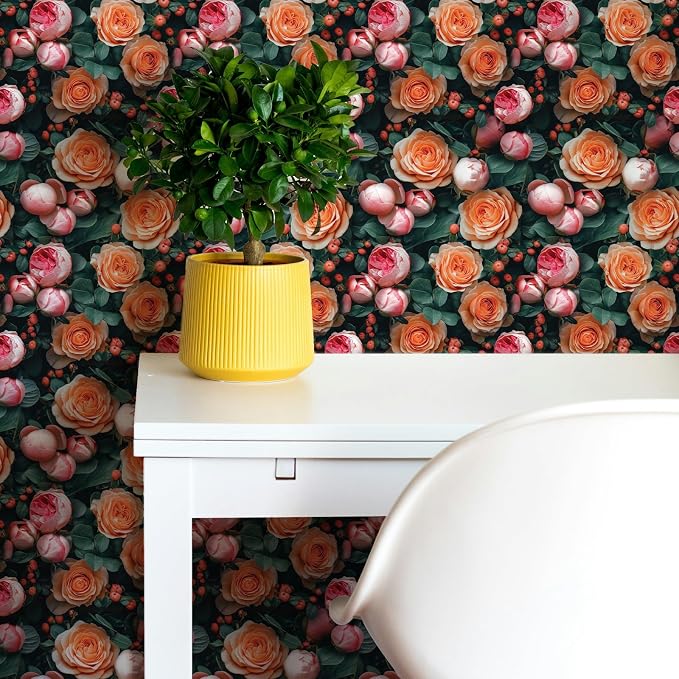 Main Street Peel and Stick Wallpaper Eco-Friendly Sheets 12 Pack, 11 X 16 Inch - Image 3