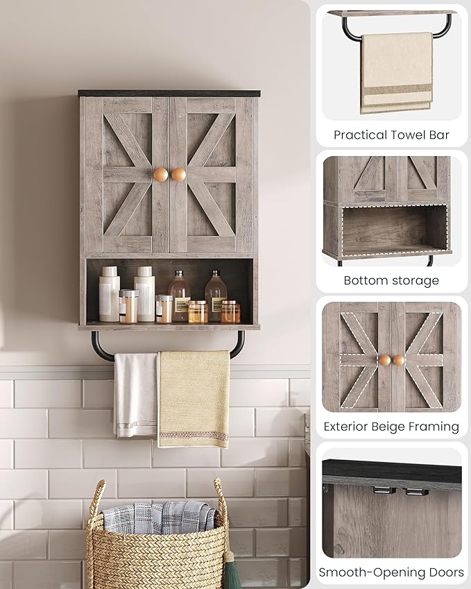 CHOEZON Bathroom Wall Cabinet, Medicine Cabinet - Image 6