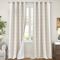 Lajode Plaid Patterned Curtains Thermal Insulated by Lajode