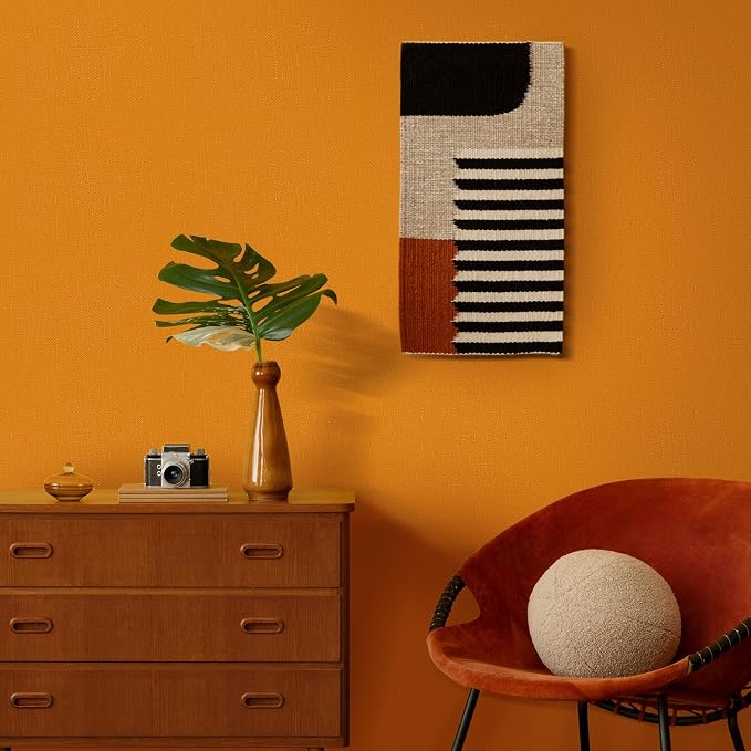 WADILE Grasscloth Peel and Stick Wallpaper 15.7in x 787.4in, Textured Contact - Image 3