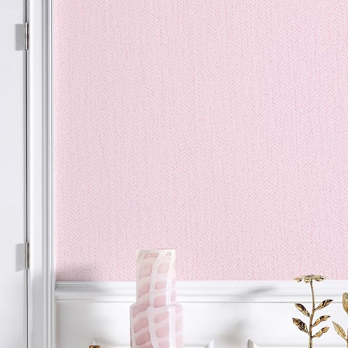 Grasscloth Peel and Stick Wallpaper Faux Linen Contact Paper 15.7inch x - Image 5