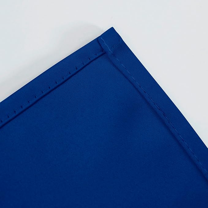 LEMOMO Blackout Curtains 52 x 72 inch/Royal Blue Curtains Set of 2 - Image 8