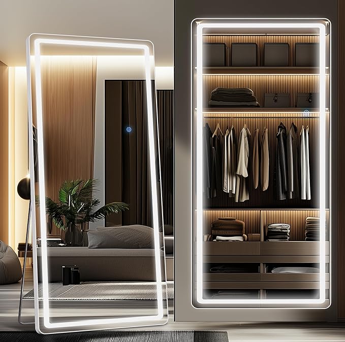 Antok LED Full Length Mirror by AntokMirror