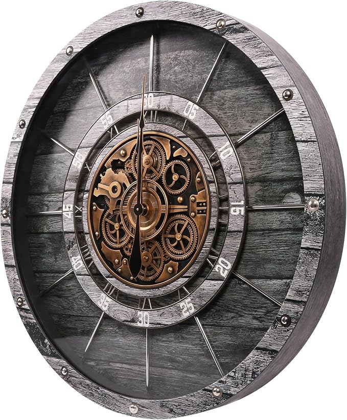HOIBAI Large Wall Clock, Wall Clocks - Image 2