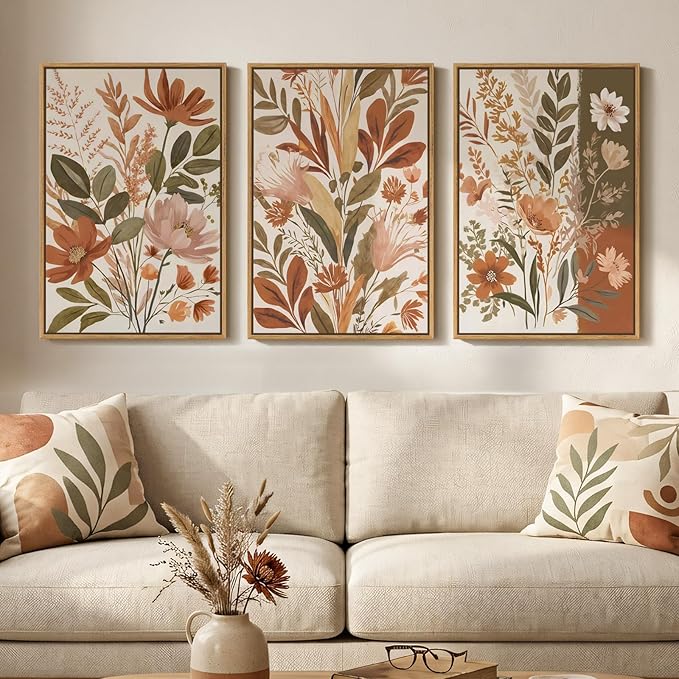 Framed Vintage Botanical Wall Art by Cuspin