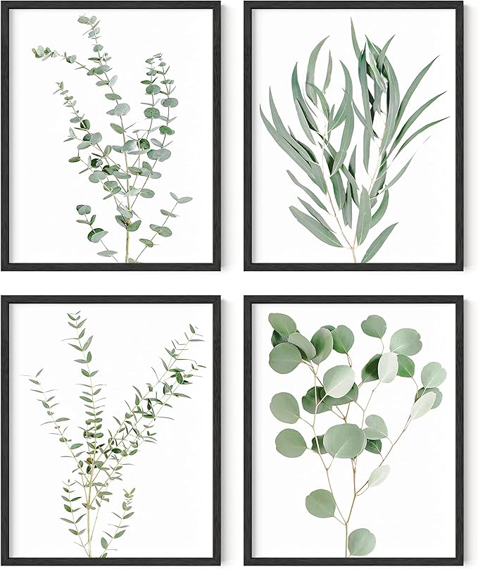 HAUS AND HUES Botanical Plant Wall Art Prints by HausandHuesArtPrints