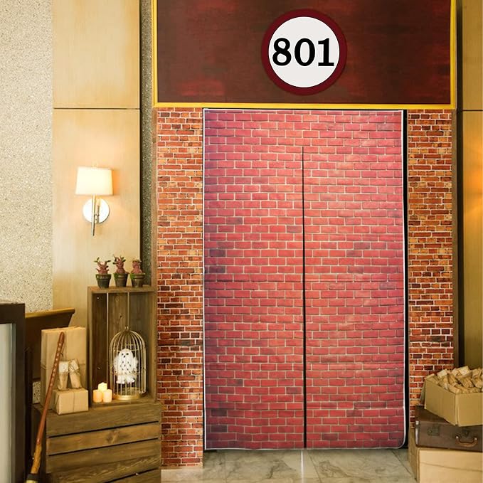 Brick Wall Party Backdrop, Wall Decoration, Kids Birthday Party Supplies - Image 6