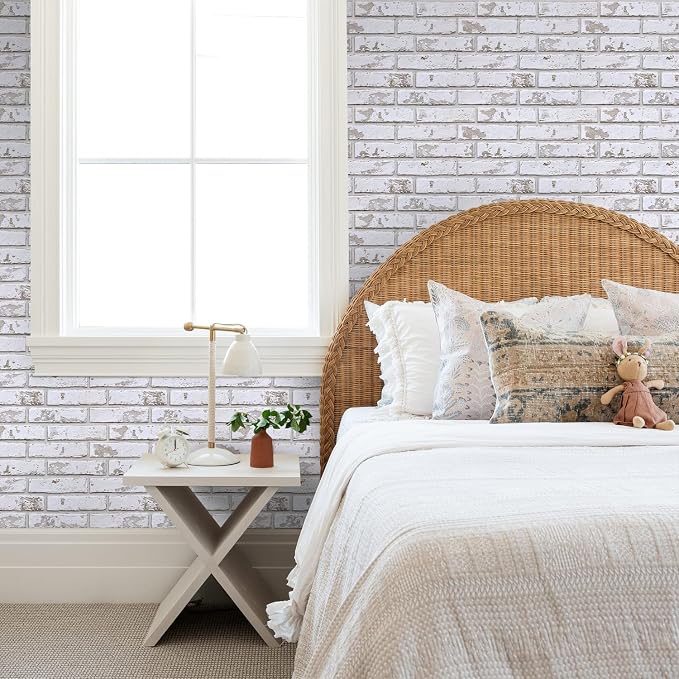 Commomy 3D Peel and Stick Brick, Ultralight Thin PVC Faux Brick Wall Panels - Image 7