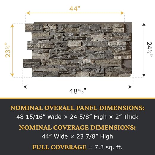 AZ Faux High-Density Polyurethane Faux Stone Wall Covering Panels - Image 4