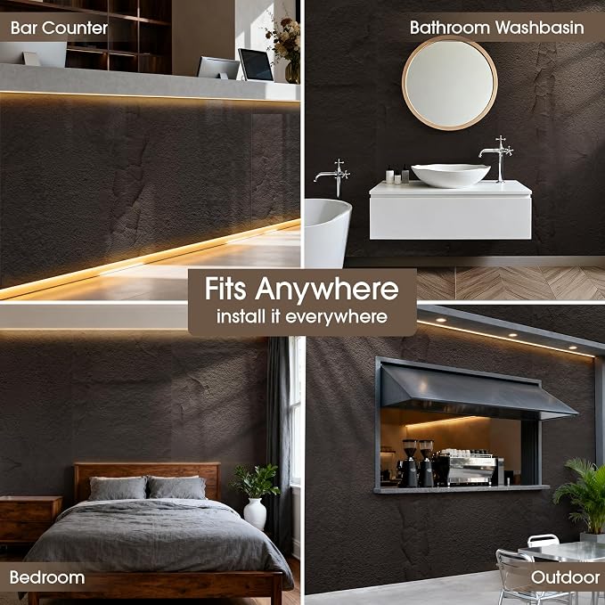 3D Faux Stone Wall Panels, Lightweight & Waterproof, Easy DIY Install - Image 8