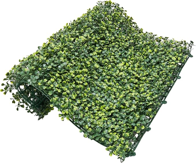 VEVOR Artificial Grass Wall Panels, 40 x 120 inch, Milan Grass Greenery Boxwood - Image 11