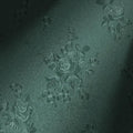 Erfoni 394"x17.7" Dark Green Floral Embossed Wallpaper by Erfoni