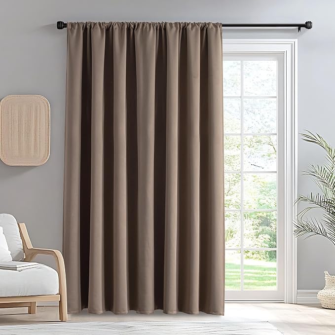 IGEMAEVE Blackout Curtains for Bedroom 1 Panel, Custom Curtains Thermal by IGEMAEVE