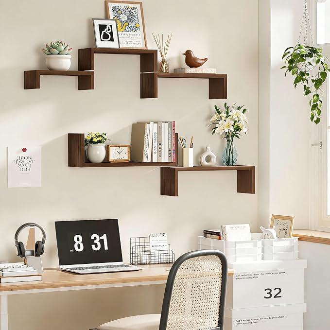 SRIWATANA Floating Shelves for Wall, Wall Shelves for Bathroom, Living Room - Image 8