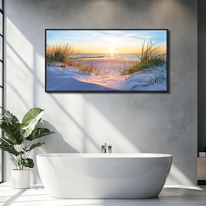 MHARTK66 Large Wall Art for Living Room Modern Wall Decor for Bedroom Beach - Image 5