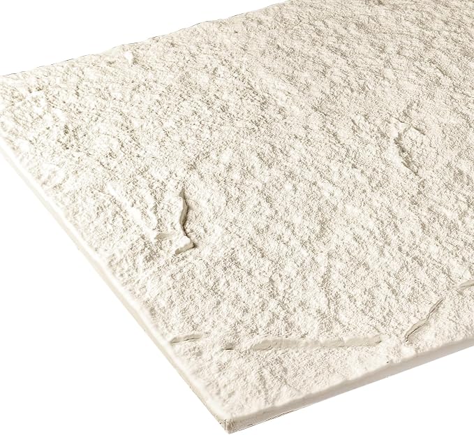 5-Pack 3D Faux Stone Wall Panels, PU Cement-Texture Wainscoting Panels - Image 3