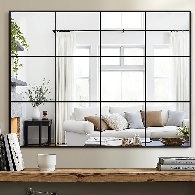 Delma Wall Mirror, Decorative Wall Art, Large Wall by Delma