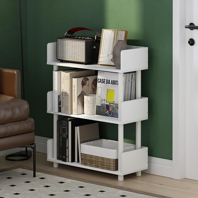 Furinno Turn-N-Tube Display Shelf, 3-Tier Storage Shelves - Image 2