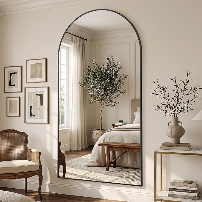 Suidia 82"x44" Arched Full Length Mirror - Image 3