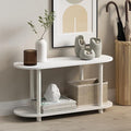 Furinno Turn-N-Tube Display Shelf, 4-Tier Oval Book Shelf, Storage Shelves by Furinno-FitsYourSpaceFitsYourBudget