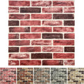 20-Pack 104 Sq.Ft 3D Wall Panels Peel and Stick 3D Faux Brick Wallpaper Peel by YLLYLL
