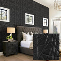 Heikki 30 Pack 3D Wall Panel for Interior Wall Décor, PVC Flower Textured Wall by YourBestChoices
