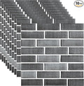 3D Wall Panels Peel and Stick, 3D Brick Wallpaper Peel and Stick, 10 Pack by 3DWallPanelsPeelandStickforInteriorDecoration