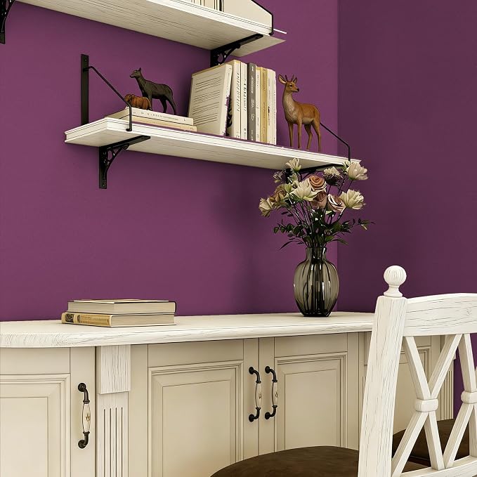 Peel and Stick Wallpaper 15.7" x 393.7" Hot Pink Contact Paper - Image 5