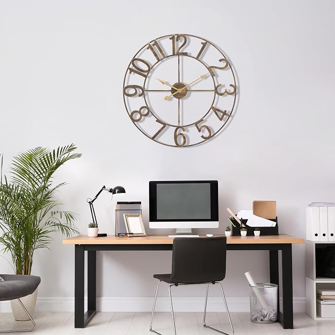 Sorbus Large Wall Clock for Living Room Decor - Image 7