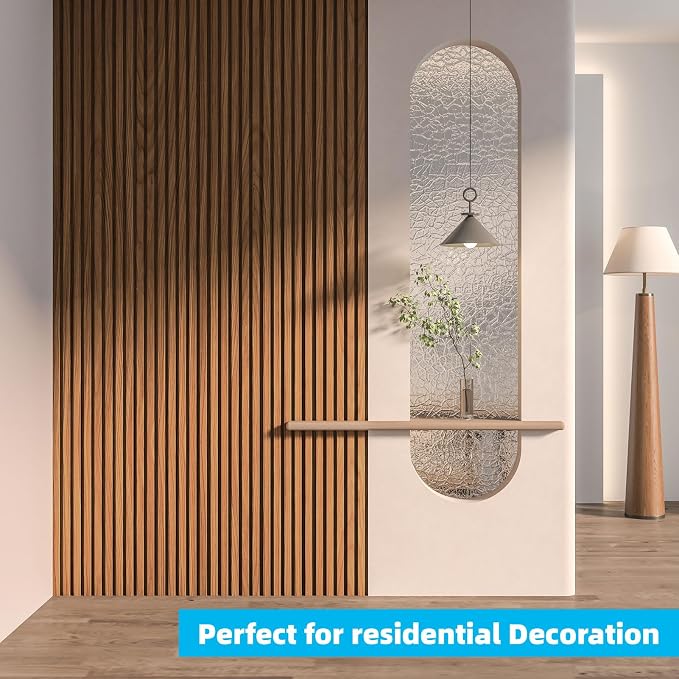 Art3d 6-Piece Wood Slat Panels for Stylish Interior Decor and Ceiling Decoration - Image 9