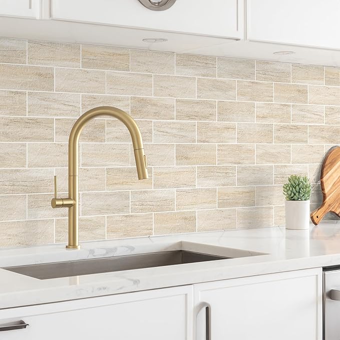 StyloVue 100 Pieces Peel and Stick Backsplash - Image 2