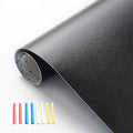 Chalkboard Wallpaper Peel and Stick, 35.4"x78.7" Blackboard Contact Paper Self by Borskyn