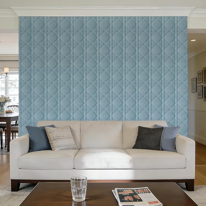 Velvet 3D wall Panels for Interior wall Decor Peel and Stick, Soundproof - Image 4
